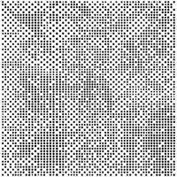 Complex Black Dot Pattern with Varying Arrangement vector