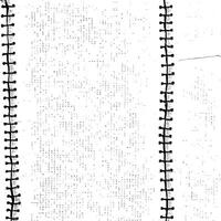 Minimalist Black and White Spiral Notebook Texture Design vector