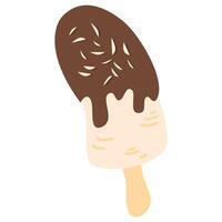 Choco Banana, Bananas Covered with Chocolate vector
