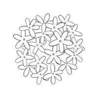 This is a delightful Floral Design Pattern that features an array of Simple Flowers vector