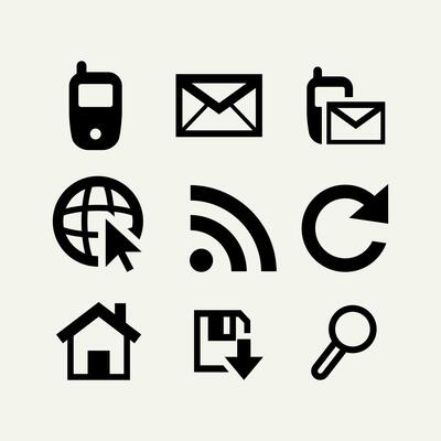 Web Icon Elements