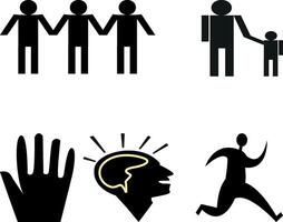 Man Icon Element vector