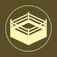 Boxing ring icon majestic abstract illustration colorful artwork lovely design vector