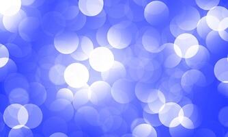 Abstract blue light background with bokeh effect. soft blue circle. shiny light. vector