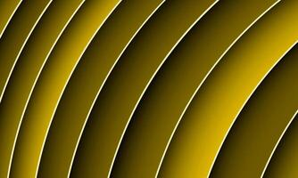 abstract yellow circle papercut design background with overlap layer, 3D curve papercut soft retro style. vector
