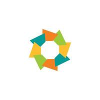 Abstract company logo design template vector