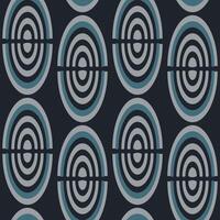 Seamless pattern with abstract shapes. vector
