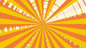 abstract yellow sunburst pattern, shining ray cartoon illustration suitable for background, wallpaper, presentation etc vector