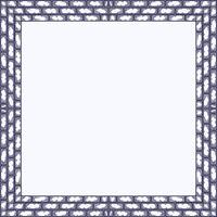 outline brick wall frame with copy space for your text or design vector