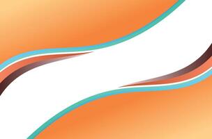 abstract colorful wave background vector