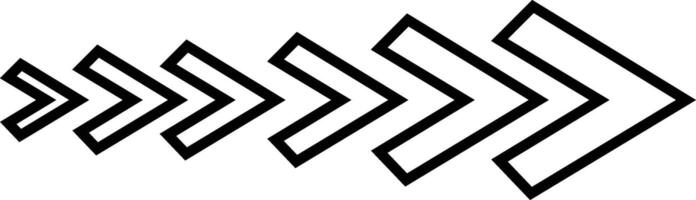 Arrows icon in line Arrow collection for apps and web. Cursor. Modern simple arrows. Different cursor arrow direction symbols, sign isolated on vector