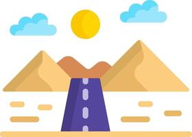 road illustration design vector