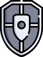 shield illustration design vector
