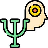 A person with a green arrow pointing to the head vector