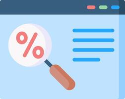 How to use a percentage in a website vector