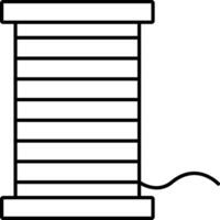 Spool of thread vector