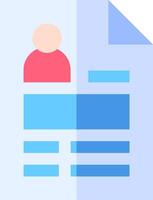 How to create a resume in excel vector