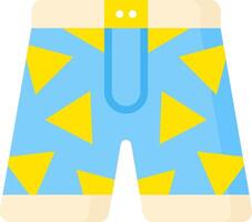 A pair of shorts with triangles on it vector