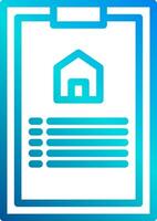 Home inspection checklist icon vector