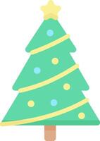 Christmas tree clipart vector