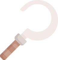 A magnifying glass with a handle on it vector