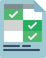 A green check mark and a green check mark on a white background vector