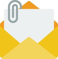 Email envelope icon vector
