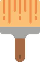 A paint brush icon on a white background vector