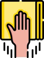 Hand washing icon vector