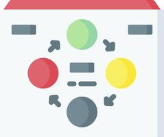 A remote control with four buttons and a red button vector