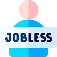 unemployed illustration design vector