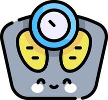 weight illustration design vector