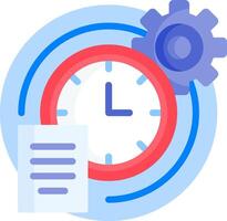 working hours illustration design vector