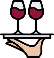 serving illustration design vector