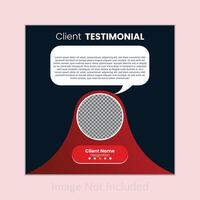 Unique Real Testimonials from Happy Clients. vector