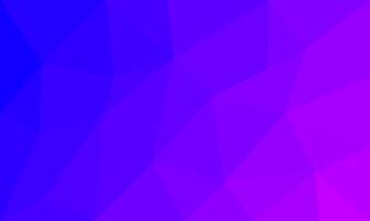 Beautiful abstract geometric triangular low poly background design. Gradient on purple and blue color vector
