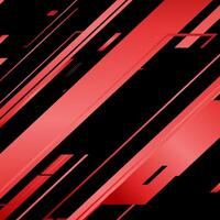 A red and black background with diagonal lines vector