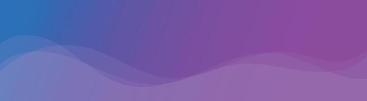 purple blue gradient background with abstract wave line vector