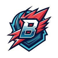 The logo for a team called b vector