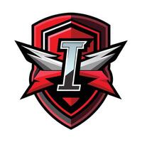 The logo for the team i vector