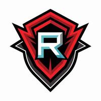 The logo for the r team vector