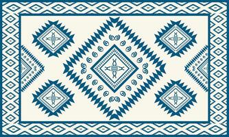 Ethinic Abstract rug pattern on Aztec print. Scandinavian seamless pattern. Ethnic ornament. tribal Scandinavian geometric ikat pattern. vector