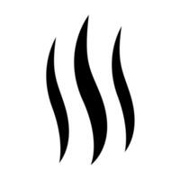 Smoke hot icon for graphic design, logo, web site, social media, mobile app, ui illustration vector
