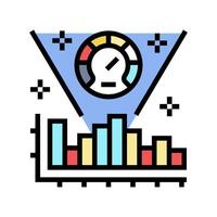 performance measurement business process color icon illustration vector