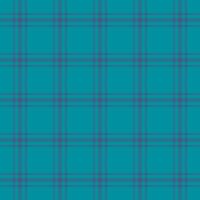 Tissue tartan check background, living room seamless fabric plaid. Holiday texture textile pattern in cyan and blue colors. vector