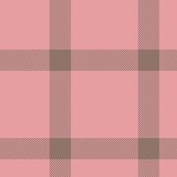 Plaid seamless pattern in pink. Check fabric texture. textile print. vector