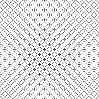 Seamless pattern. Geometric background texture. Black and white color. Simple modern style in flat design.