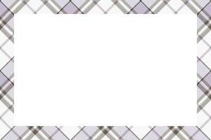 Vintage frame . Scottish border pattern retro style. Tartan plaid ornament. vector