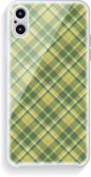 Smartphone cover design mockup. Template geometric pattern for mobile phone back part. Flat design. vector