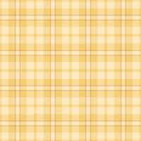 Graph tartan textile , tailor background pattern texture. Mexican check fabric plaid seamless in amber and bisque colors. vector